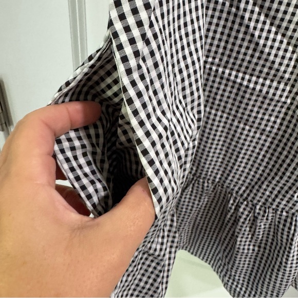 Tyler Boe Black and White Gingham Dress - Picture 4 of 7